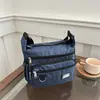 2025 Nueva Bolsa de Nylon Repelente al Agua para Hombre Bolso de Hombre Casual de Negocios Horizontal Hombro Cruzada Mochila Bolso de Hombre