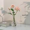 Peônia peônia buquê simulação flores artificiais decoração de quarto decoração de quarto arranjo de flores sala de estar mesa de mesa ornamentos florais