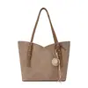 Nova Bolsa Grande Feminina 2025, Vintage Fofa Outono/Inverno, Popular Este Ano, Bolsa de Ombro Único para Compras, Bolsa Tote para o Dia a Dia