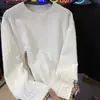 Outono e Inverno Nova Moda Designer Costura Distinta Suéter de Manga Longa Masculino e Feminino Solto Tricô Europeu Camisa Base