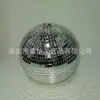 Pingente Bola de Espelho de Vidro de Natal Transfronteiriço Bola de Discoteca Refletiva Bola Laser Bar Decoração de Bolo Assado Plug-In
