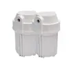 Purificador de Agua Pre-Filtro Fabricante Venta al por Mayor Barril de Filtro 5 Pulgadas 2/4 Puntos Hebilla Exterior Blanca Accesorios Máquina de Demostración Botella de Filtro
