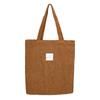 Venda Quente Transfronteiriça Bolsa de Compras Feminina de Veludo Bolsa de Lona Ecológica Grande Capacidade Bolsa Tote de Moda fábrica personalizada