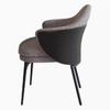 Silla de Comedor Francesa Antigua Media Hogar Lujo Ligero Alto Sentimiento Mesa de Comedor Silla Anji Diseñador Posmoderno Hotel Respaldo Taburete