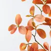 Plantas Verdes Simuladas con Madera de Pata de Pato Plana Hojas Falsas Adornos de Decoración para Sala de Estar Interior Hojas de Plantas Biónicas Paisajismo