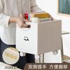 Caja de Almacenamiento para Escritorio de Estudiante con Ruedas Estante para Libros Caja de Almacenamiento de Libros Extraíble para Aula