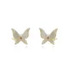 Pendientes de Clip de Oreja de Té para Mujer Verano Mariposa de Alta Calidad Lujo Ligero Diseño de Nicho Pendientes 2022 Nuevos