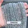 Jingde Jewelry Piedra Lunar Gris Natural Corte Cúbico Cuentas Semiterminadas Sueltas Accesorios para Joyería DIY Venta al por Mayor
