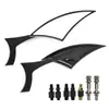 Adecuado para espejos retrovisores de motocicleta Harley, Modificación universal de espejo para motocicleta Harley con rosca inversa