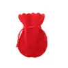 Bolsa de Calabaza de Terciopelo con Cordón Pequeña Bolsa de Tela Bolsa para Empaque de Joyería Bolsa de Almacenamiento Bolsa para Guardar Joyería Bolsa para Accesorios de Manualidades