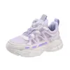 Zapatos Casuales de Primavera y Otoño Niños 2026 Malla Transpirable Zapatos Deportivos para Niños Superficie de Cuero para Niñas Nuevos Zapatos para Correr Pequeños