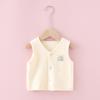 Chaleco cálido para bebé ropa para recién nacidos ropa para niños terciopelo para bebé 3-12 meses chaleco sin mangas ropa de otoño e invierno