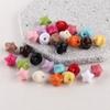 Dulce Color Real Perforado Estrella de Cinco Puntas DIY Estrella Gorda Móvil Cadena para Teléfono Pulsera Pendientes de Aro Colgantes Accesorios de Joyería