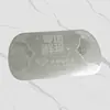 Tarjeta de presentación de metal de acero inoxidable personalizada, Tarjeta de membresía de metal cepillado, Tarjeta VIP hueca corroída