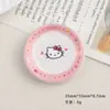 Accesorios de Resina para Manualidades de Dibujos Animados Joyería Plato de Gato Pegamento de Crema Pasador Funda para Teléfono Móvil Hebilla de Zapato Llavero Colgante con