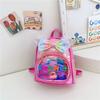 2025 Principios de Primavera Nueva Linda Lentejuela Mochila Escolar de Jardín de Infancia Diseño de Moño Mochila de Princesa PU Mochila Escolar para Niñas