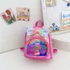 Mochila Fofa e Doce com Laço para Meninos e Meninas, Mochila Escolar Infantil de Lantejoulas para Jardim de Infância, Mochila Infantil Acolchoada da Moda