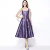 Foto Real de um Vestido Jacquard Elegante Vintage de Alta Qualidade para Mulheres, com Cintura Marcada e Barra Flare, Vestido Longo Emagrecedor
