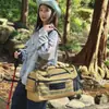 Bolsa de Viagem Casual Masculina para Passeios, Bolsa de Viagem Portátil Descompressora de Grande Capacidade com Compartimento para Sapatos, Bolsa Fitness Multifuncional