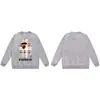 Suministro Mayorista Transfronterizo de Marca de Moda de Comercio Exterior Sudadera Pesada de Algodón con Cuello Redondo Chaqueta Larga de Tiburón 13