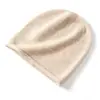Cachemir 2026 Outono/Inverno Novo Estilo Feminino High-End Cor Sólida Tricô Acolchoado Quente Moda Flor Nuvem Chapéu Casual