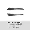 Adequado para Subaru Wrx Sti Va 2015-21 Lábio Dianteiro, Aerofólio Traseiro, Aerofólio de Teto, Saias Laterais, Lábio Traseiro, Modificação de Kit de Carroceria