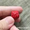 Accesorios de Joyería Despertar del León de Cinabrio Natural Arena Roja de Alta Calidad Arena Voladora Despertar del León Accesorios para Colgante Pulsera Hechos a Mano DIY