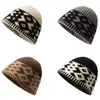 Gorro de pescador tejido para otoño e invierno, gorro de lana retro de felpa para mujer, estilo de celebridad de internet, protección cálida para las orejas, para circunferencia de cabeza grande, gorro Baotou