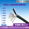 Cable de alimentación apantallado para baja temperatura -40/-60 grados Cable de red de monitoreo, Cable compuesto especial de alta flexibilidad plegable y anticongelante