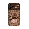 Pulsera de Muñeca Llorona Estampado de Leopardo Adecuada para Funda de Teléfono Apple 17pm iPhone15 Silicona 16 Gamuza 18 Dibujos Animados 14 Femenina