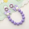 Nueva cadena para teléfono móvil de acrílico color caramelo, bricolaje, carcasa para teléfono móvil, joyería, taza de agua, bolsa, colgante, cadena portátil, regalo