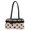 Bolso Tote de Lunares Estilo Coreano de Nicho para Mujer, Nuevo Modelo Verano 2026, Gran Capacidad, Bolso de Hombro Versátil para el Trabajo, Bolso de Axila
