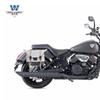 Muscle car Wolf adequado para xiangshuai Luba 800 bolsa lateral embalagem lateral capacete meio capacete bolsa de capacete completo com modificação de quadro de liberação rápida