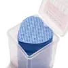 Almohadillas de Algodón Desmaquillantes con Forma de Corazón para Uñas, Toallitas Mágicas para Remover Esmalte de Uñas, Toallitas de Limpieza Desechables, Toallitas para Uñas sin Pelusa, Pegamento para Pestañas