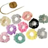 Lazos para el pelo de malla frescos y dulces, directo de fábrica, diademas estilo coreano para niñas, scrunchies, lazos para el pelo