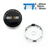 Adecuado para Cubierta Central de Cubo Modificada Mitsubishi de 60 mm 030 Protección Base Tapa de Rueda