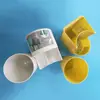 Portacepillos de dientes de pared estante de almacenamiento para inodoro sin perforaciones organizador de vaso para enjuague bucal portacepillos de dientes RS-7589