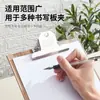 Clip para Placa de Acero Inoxidable Bloc de Notas A4A5 Archivo Clip para Tablero de Madera Contrachapada Clip para Tarjeta Papelería de Escritura Cartón Clip para Menú de Restaurante