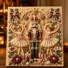 Set DIY de Pintura de Navidad con Perlas 5D para Amazon, Pegatinas de Diamantes para Decoración para Crear una Atmósfera Festiva, Gran Cantidad Disponible