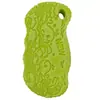 Esponja de baño 3D con estampado de olas HAPPY para niños, algodón de limpieza suave, cepillo de esponja de baño no irritante