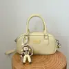 Bolso de Nicho Tipo Baguette Bolso de Bolos Bolso de Mano para Mujer Primavera 2026 Nuevo Estilo Simple Bandolera Cruzada Bolso Boston