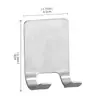 Soporte para cuchilla de afeitar de acero inoxidable 304 gancho de baño sin perforar soporte para maquinilla de afeitar enchufe de almacenamiento gancho gancho gancho estante para ganchos