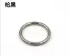 Hebilla de Anillo de Aleación de Zinc al por Mayor Hebilla Circular de Botón para Equipaje Anillo O Bucle de Bobina en Forma de O Hebilla de Conexión Circular de Metal