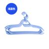 Nueva percha de plástico multifuncional para el hogar Longhua, venta al por mayor, percha antideslizante para ropa húmeda y seca de doble uso, 3 piezas