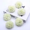 Cabezas de Flores de Crisantemo Artificiales para Corsages DIY de Boda, Accesorios para el Cabello, Decoraciones de Pared de Flores para Auditorios y Accesorios de Fotografía