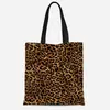 Denim de lujo nuevo modelo directo del fabricante, bolsa para el día a día con estampado de leopardo, bolsa de mano estilo western transfronteriza, bolsa de lona estampada