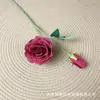 Decoração de Cerimônia de Casamento com Tema Vermelho, Cena de Hotel, Arranjos de Flores, Arranjos de Flores de Teto, Flores Artificiais, Decorações de Casamento