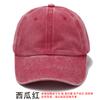 Boné de beisebol de algodão lavado com logotipo bordado Old Soft Top Denim Torre Hat Masculino Europeu e Americano Retro Boné de proteção solar