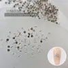 Rinestones Brillantes K9 para Uñas 2-6 mm Accesorios de Moda Transparente Mini Pequeños Rhinestones Accesorios de Decoración de Uñas