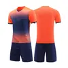Conjunto de uniforme de fútbol para niños estampado para niñas, estudiantes de primaria, uniforme de equipo de competición, secado rápido, transpirable, entrenamiento, ventilador, venta al por mayor